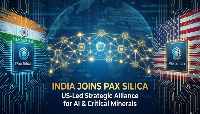India Plugs into US-Led 'Pax Silica' to Secure AI and Semiconductor Supply Chains